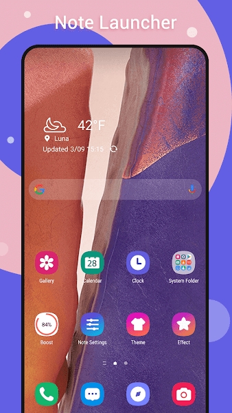 三星Note20桌面启动器Note Launcher下载