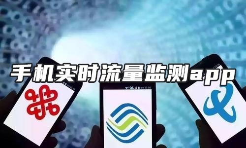 手机实时流量监测app