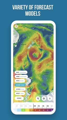 WindHub天气预报app