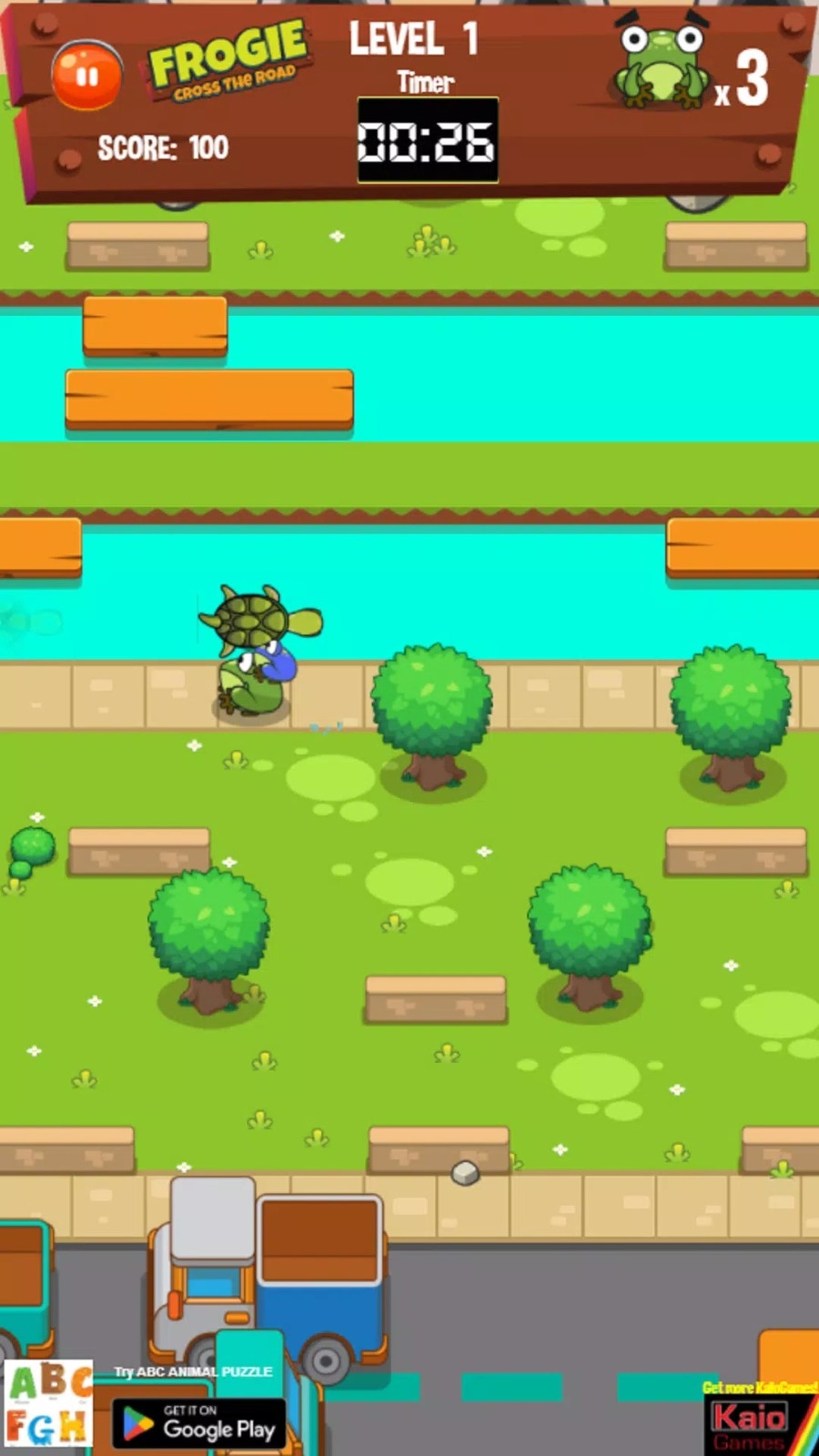 青蛙过马路游戏(froggie)