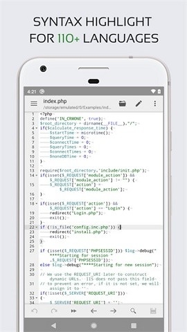CodeEditor编辑器app