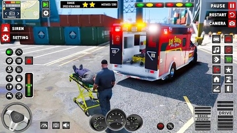 US紧急救护车3D手机版下载
