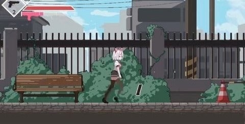 白毛少女大战僵尸圣诞版