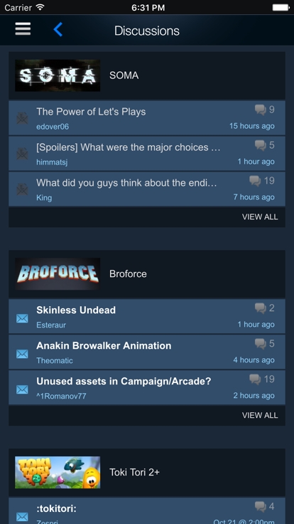 steam手机版app