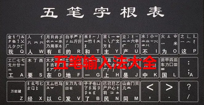 五笔输入法大全