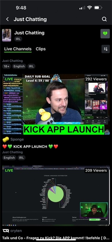 Kick直播下载app安卓版免费下载